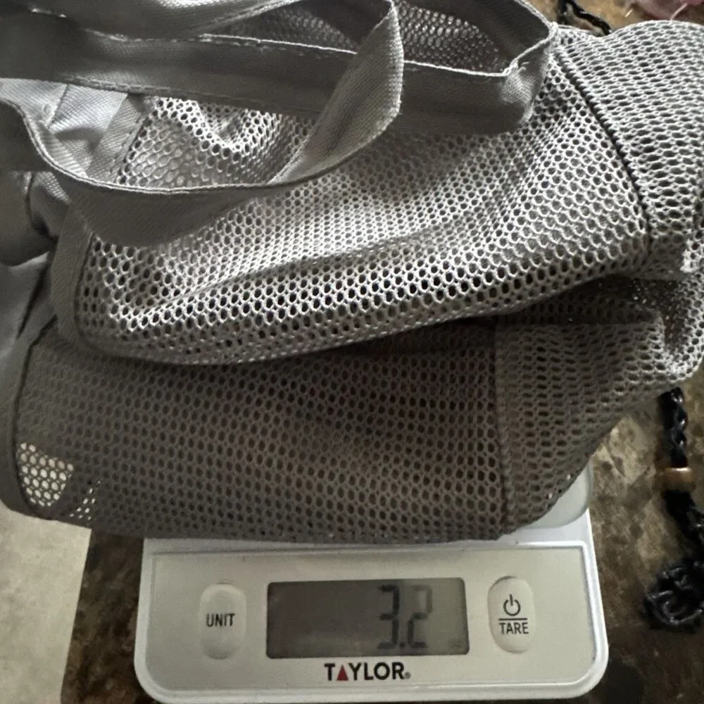 Bathroom Caddy Shower Tote Bag, Small, Gray, Mesh